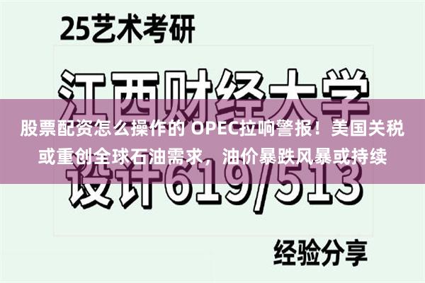 股票配资怎么操作的 OPEC拉响警报！美国关税或重创全球石油需求，油价暴跌风暴或持续